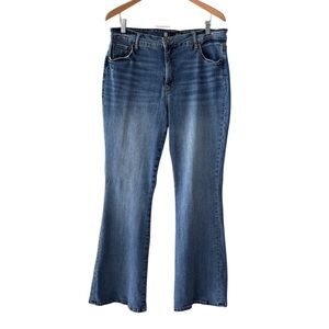 Kut from the Kloth Ana High Rise Fab Ab Flare Jeans Size 14W